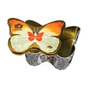 butterfly tin box for chocolate